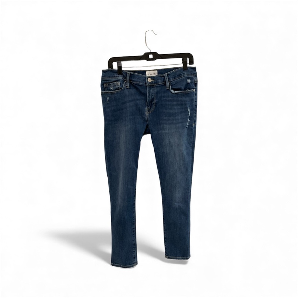 Frame Le Garçon Denim Dark Blue Jeans